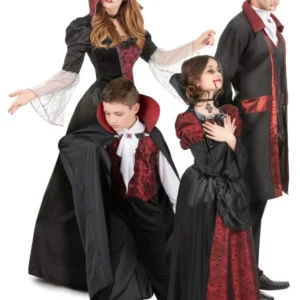 Barock Vampir Kostüme für Familien