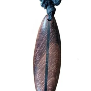 Unisex Surfbrett Kette mit Sono Holzanhänger - chic - net.de