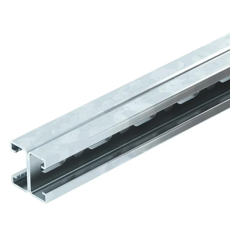 OBO Bettermann - Stiel/Profilschiene Profilschiene MS4142P3000FT 3000x42x41mm − 3 Meter