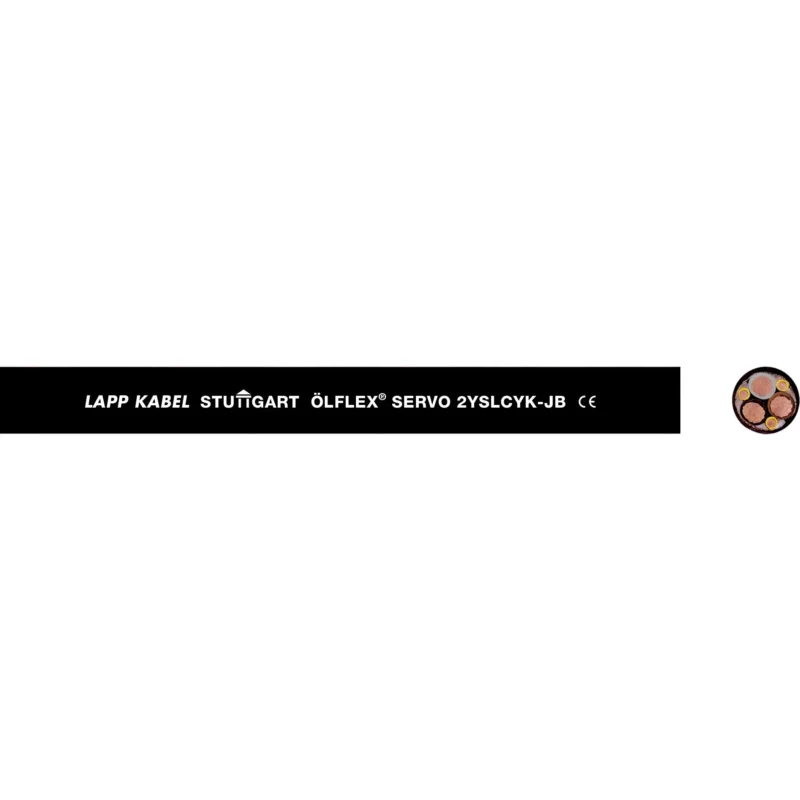 Lapp Kabel&Leitung - Energiekabel >= 1 kV, für ortsveränderlichen Einsatz ÖLFLEX SERVO 2YSLCY-JB BK 1136453/500 4G6 − 500 Meter