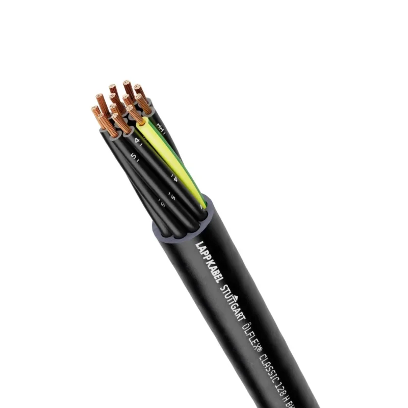 Lapp Kabel&Leitung - Energiekabel >= 1 kV, für ortsveränderlichen Einsatz ÖLFLEX CLASSIC 128 H BK 1123530/1000 0,6/1 KV 4G1,5 − 1000 Meter