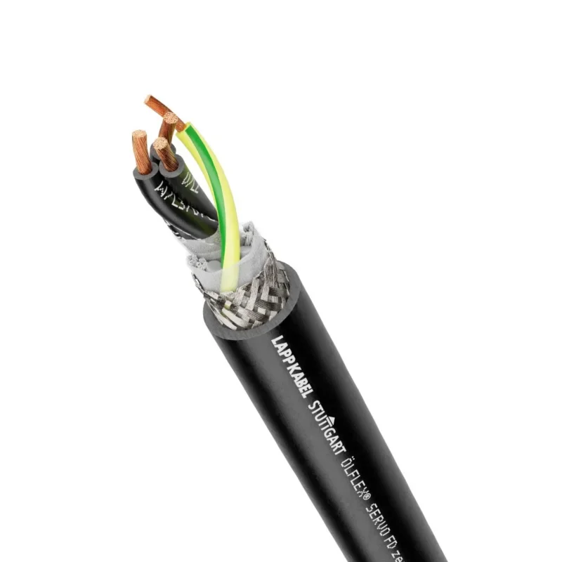 Lapp Kabel&Leitung - Energiekabel >= 1 kV, für ortsveränderlichen Einsatz ÖLFLEX SERVO FD zeroCM 1023471/1000 3X2,5+1G1,5 − 1000 Meter