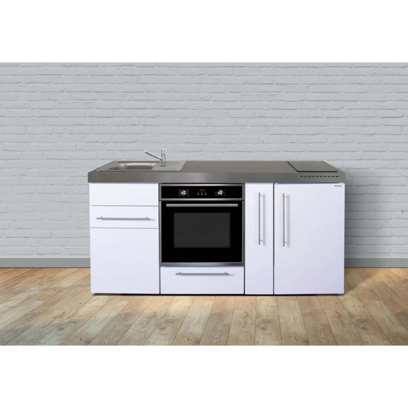 Stengel - Mini-Küche Miniküche Premiumline MPB180ABOIKFreBliS weiß
