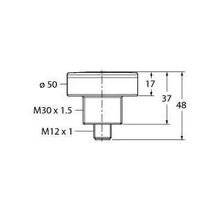 Turck - Kapazitiver Näherungsschalter Bestückungssensor K50CAPT2GBYF2Q Pick-to-Light