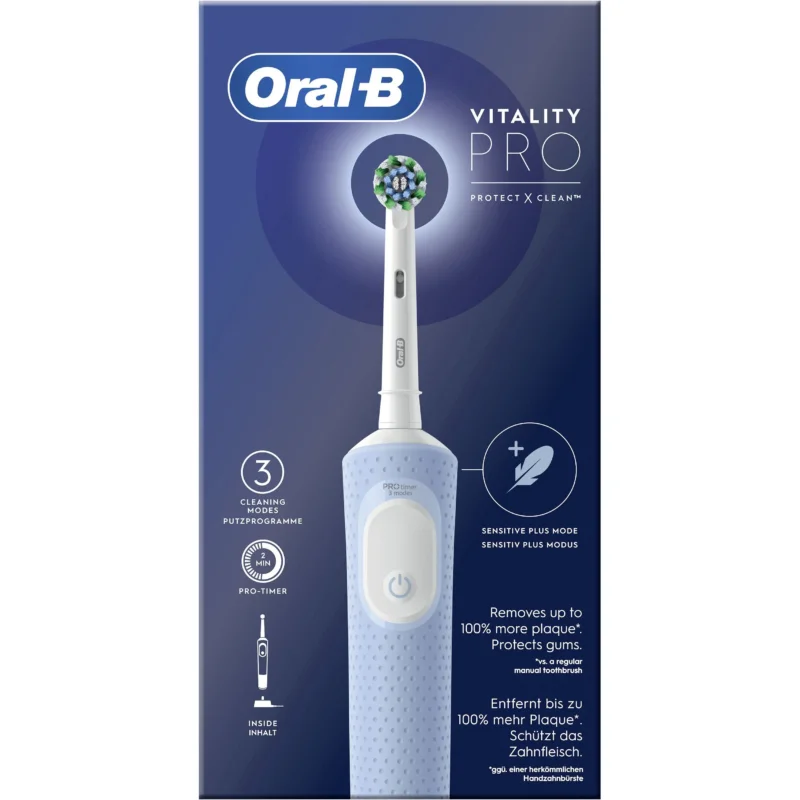 ORAL-B - Mundpflegegerät Zahnbürste Vitality Pro D103 Hb Hangable Box Blue