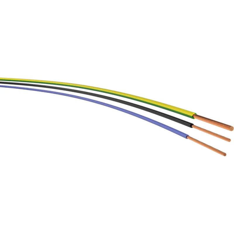 Klimaprime - Aderleitung H07V-K 2,5 sw Eca Tr500 H07V-K 2,5 sw Eca Aderltg feindrähtig − 500 Meter