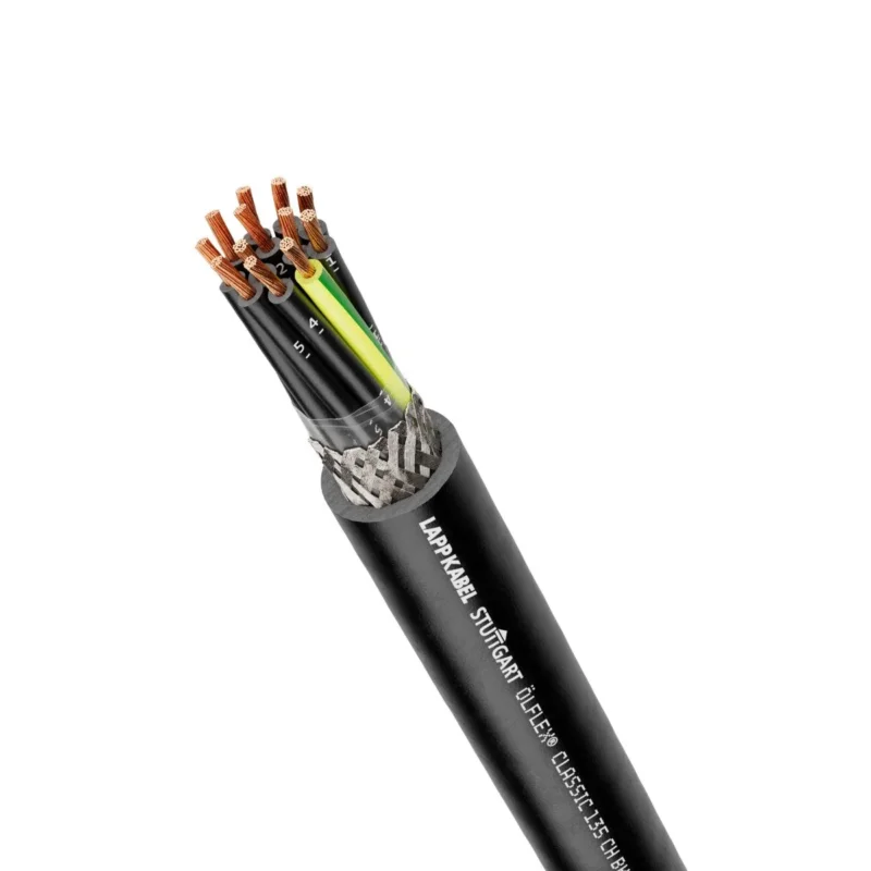Lapp Kabel&Leitung - Energiekabel >= 1 kV, für ortsveränderlichen Einsatz ÖLFLEX CLASSIC 135 CH BK 1123490/1000 0,6/1 kV 4G10 − 1000 Meter