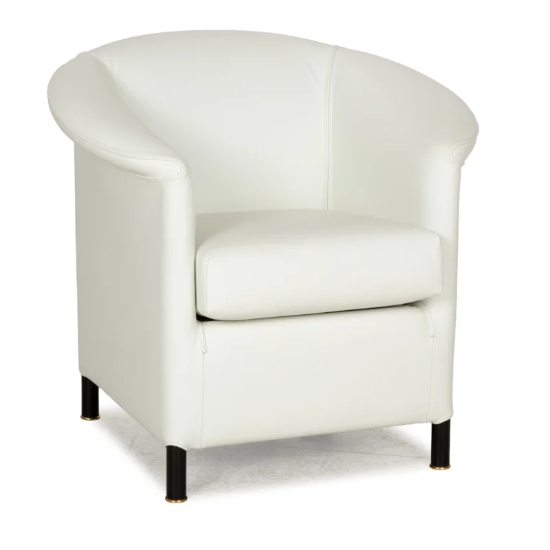 Wittman Aura Leder Sessel Creme